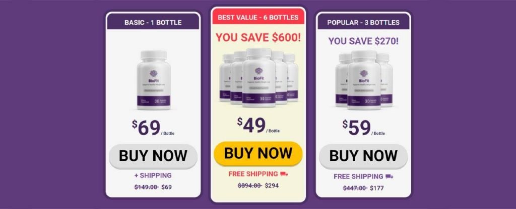 biofit pricing