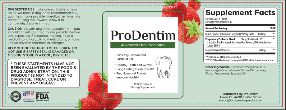 prodentim ingredients