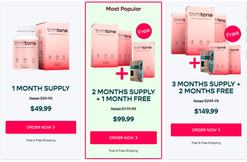 TrimTone Pricing