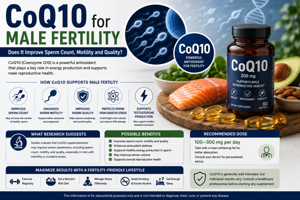 CoQ10 for Male Fertility