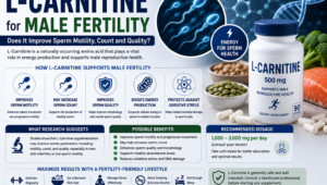 L-Carnitine for Male Fertility: Does It Improve Sperm Motility, Count