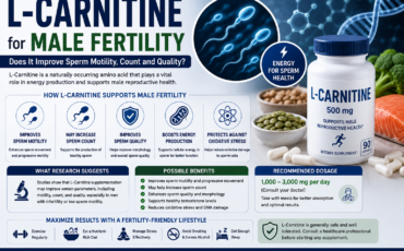 L-Carnitine for Male Fertility: Does It Improve Sperm Motility, Count
