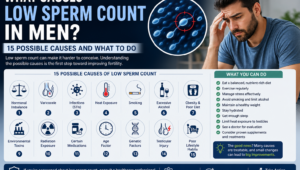 What Causes Low Sperm Count in Men? 15 Possible Causes and What to Do