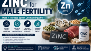 Zinc for Male Fertility- Does It Increase Sperm Count and Quality