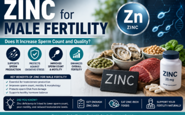 Zinc for Male Fertility- Does It Increase Sperm Count and Quality