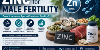 Zinc for Male Fertility- Does It Increase Sperm Count and Quality