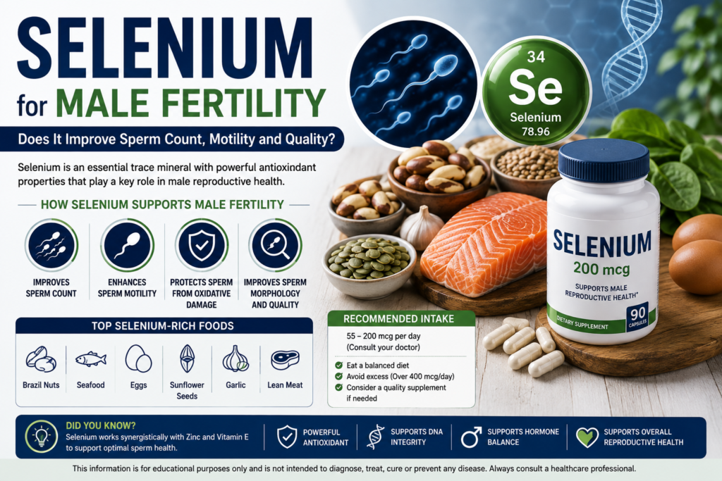 selenium for male fertility